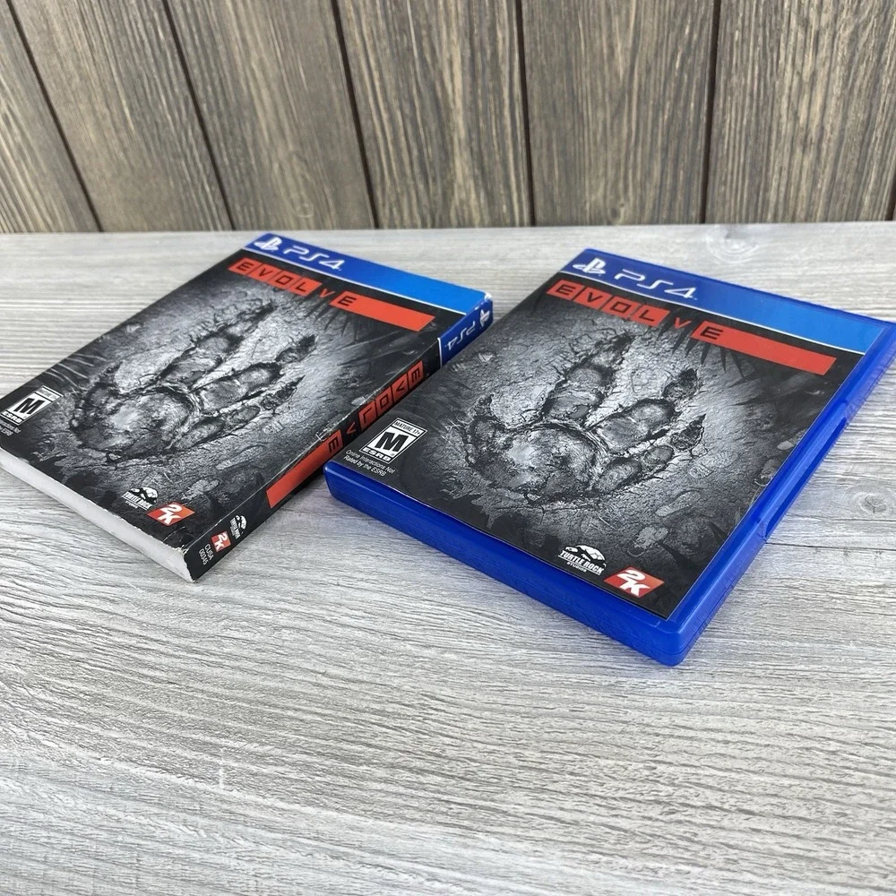 Evolve (Sony PlayStation 4, 2015) w/Slipcover Tested Working